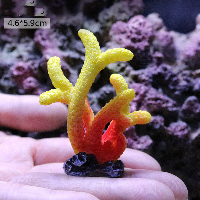 Simulation Coral Set Fish Tank Decoration Landscaping Decoration Supplies - More bang for your bucks