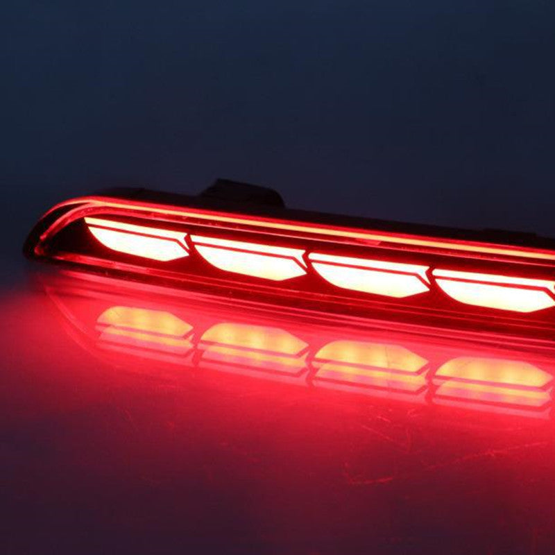 Car Modified Rear Bumper Lights Turn To Streamer Function - More bang for your bucks