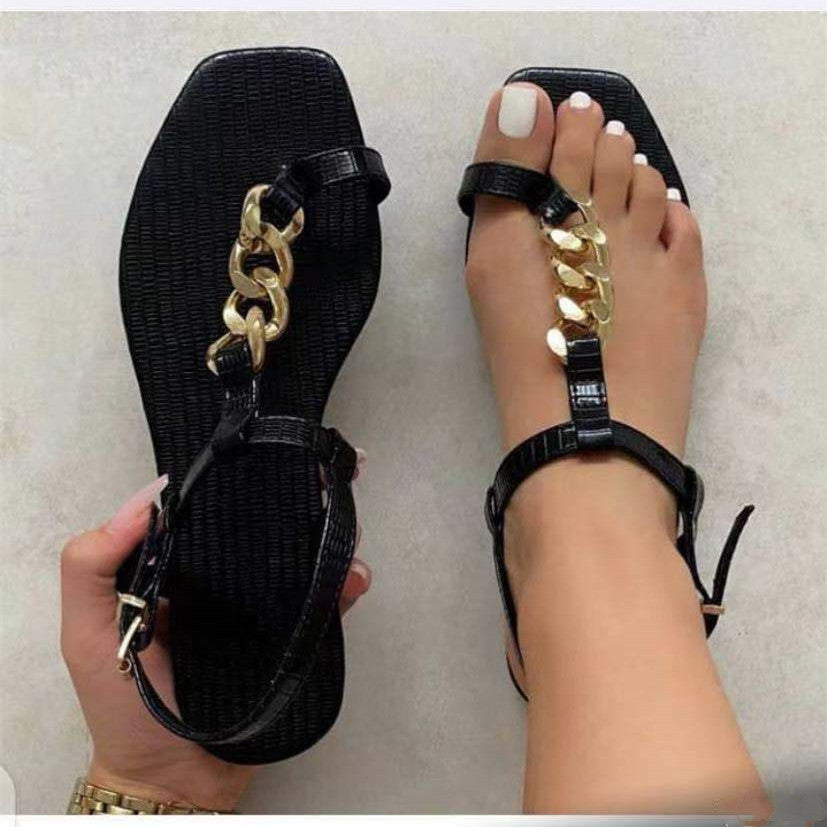 Fashion Rhinestone Beach Female Sandals - More bang for your bucks