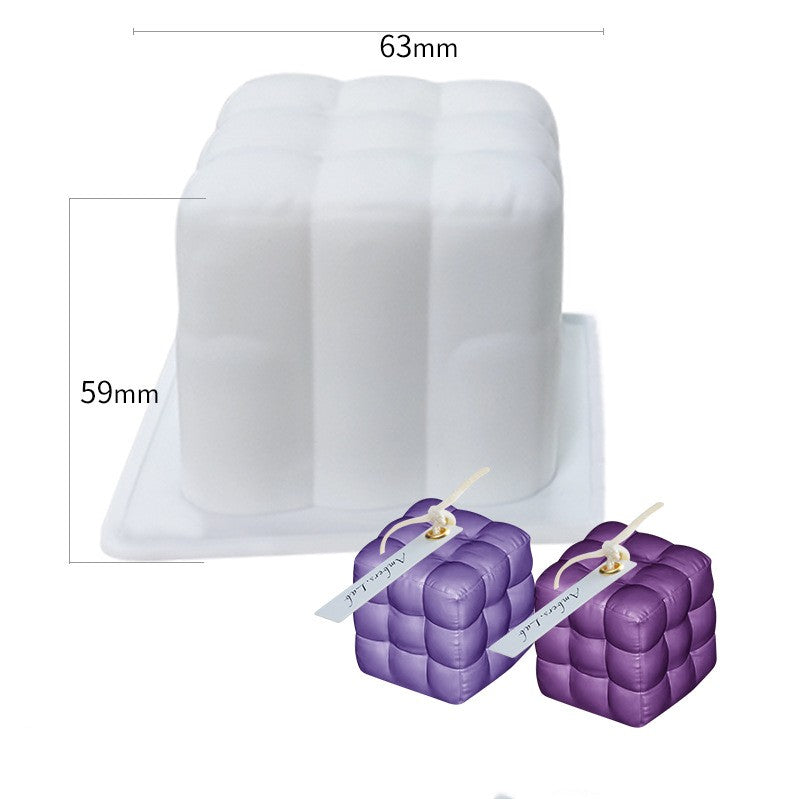 Silicone Candle Mould For Six-consecutive Pumpkins