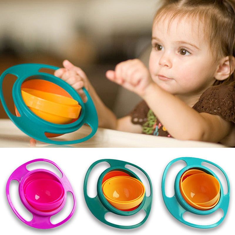 360 Rotate Universal Spill-proof Bowl Dishes - More bang for your bucks